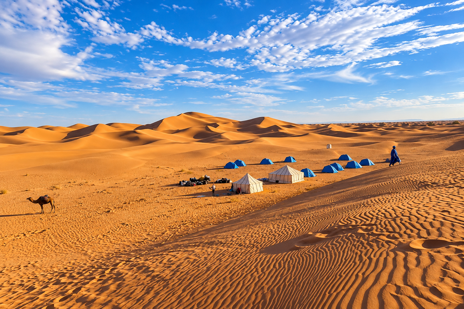Trek « Initiation Nomade » : 3 Jours de Méharée dans le Sahara