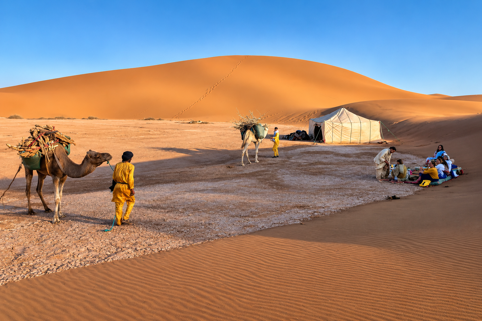 Le Pack Combiné : « Marrakech – Trek Chigaga » (4 Jours / 3 Nuits)