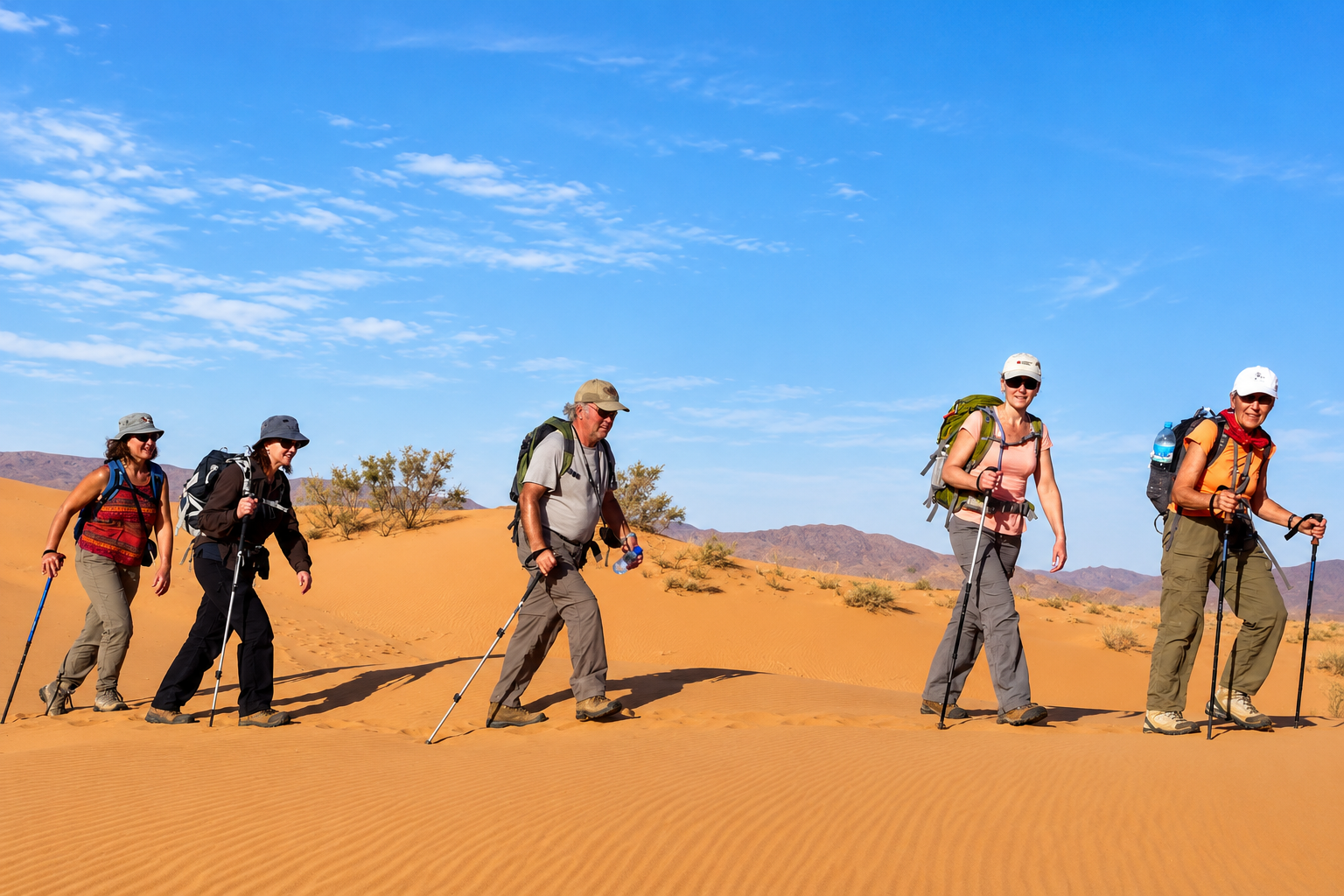 Le Grand Trek « Immersion Chigaga » : 5 Jours de Méharée jusqu&rsquo;aux Grandes Dunes