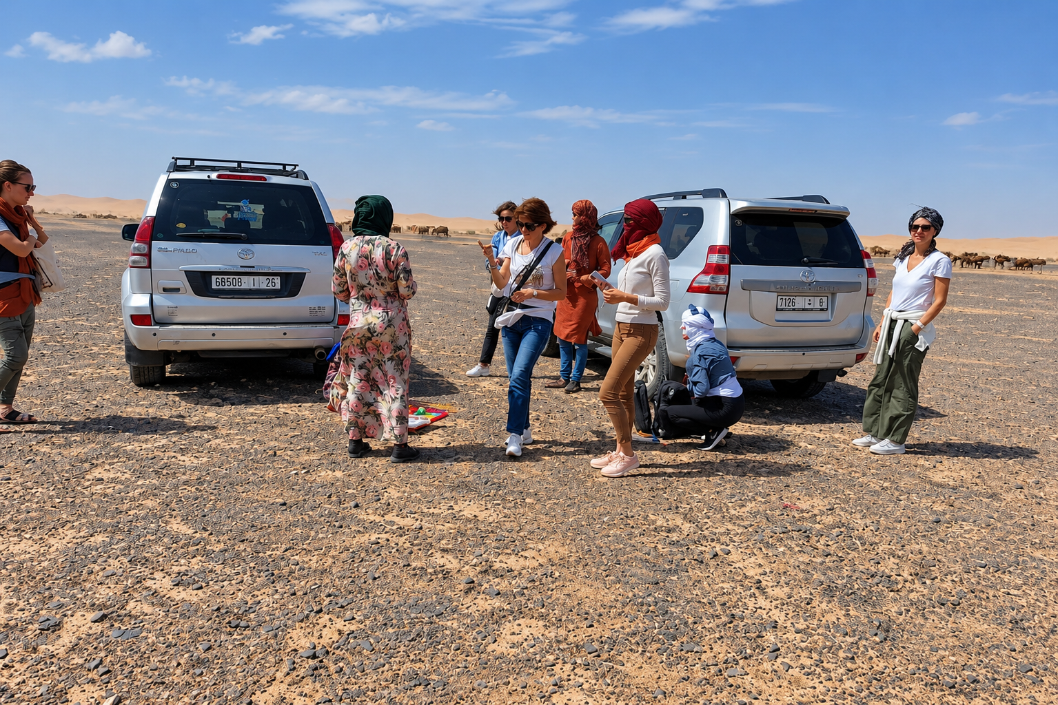 Circuit 5 Jours : 4×4 Sud Marocain & Erg Chegaga (Départ Ouarzazate)